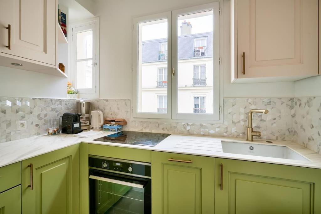 Superbe Appartement A 2 Min A Pied De La Station De Metro パリ エクステリア 写真