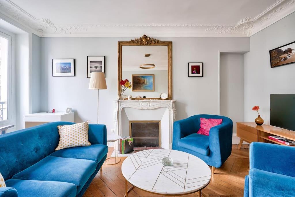 Superbe Appartement A 2 Min A Pied De La Station De Metro パリ エクステリア 写真